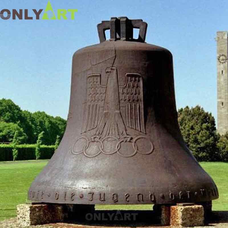 Custom School Bronze Bell Gardens Church Statue - salestatue